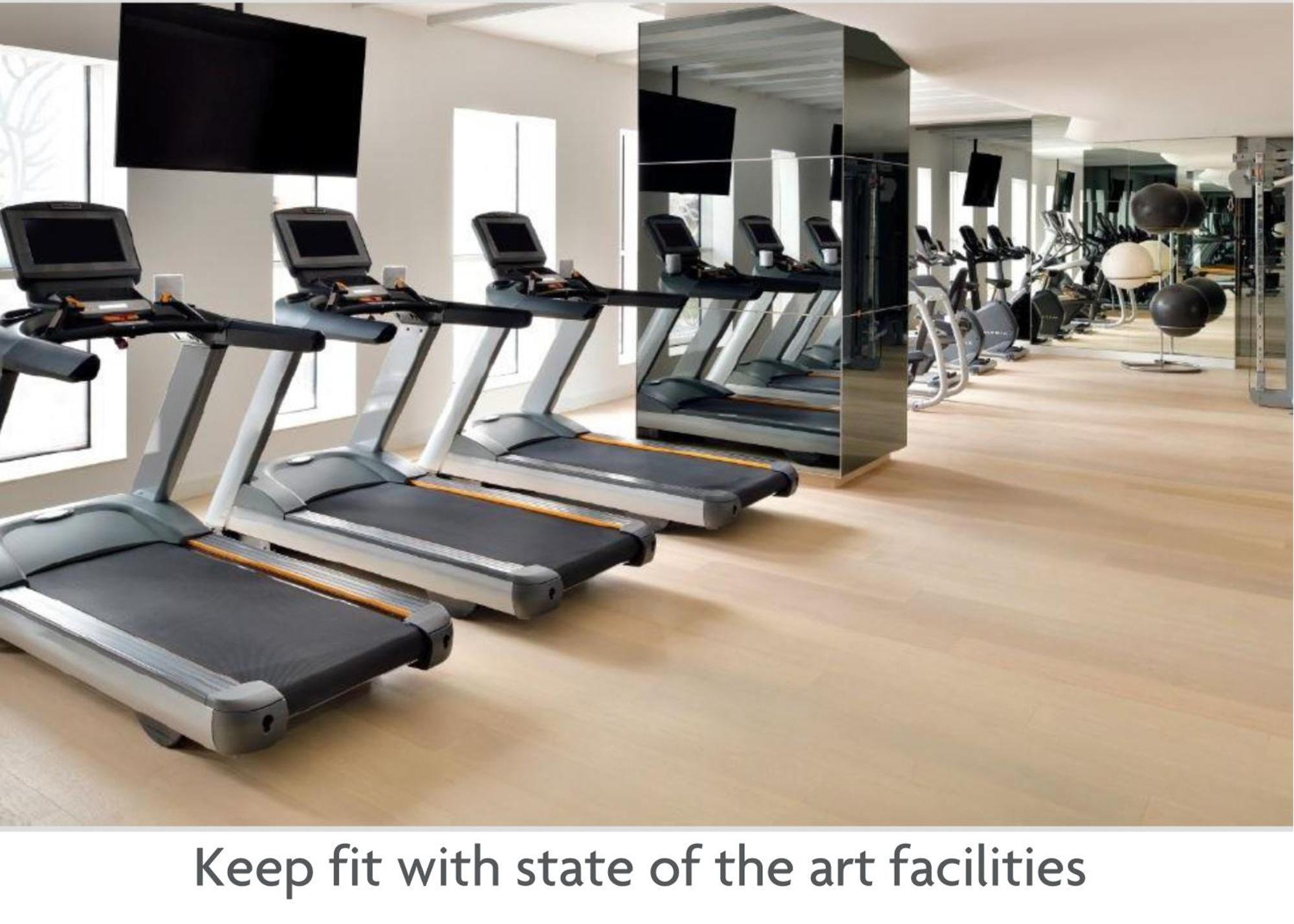 Crowne Plaza Dubai Marina By Ihg Hotel Bagian luar foto The gym at the Park