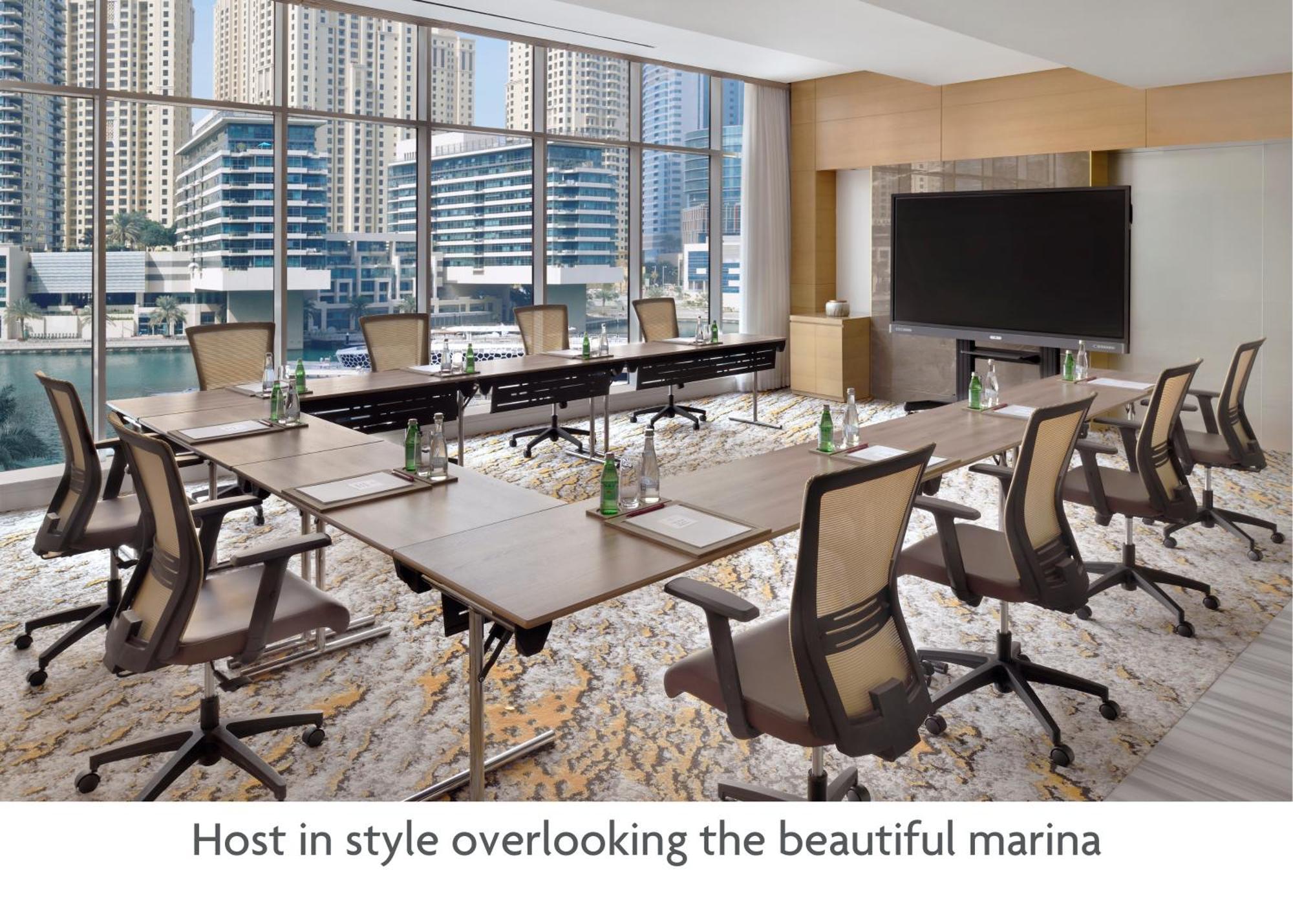 Crowne Plaza Dubai Marina By Ihg Hotel Bagian luar foto Meeting room